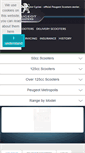 Mobile Screenshot of cheriton-motorcycles.peugeotscooters.co.uk
