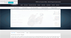 Desktop Screenshot of pmw-cars.peugeotscooters.co.uk