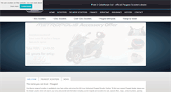 Desktop Screenshot of pratt-and-gelsthorpe.peugeotscooters.co.uk